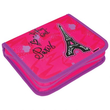 CONNECT Pernica, puna, 1 zip, 2 preklopa, Paris Fashion Girl 1A, 25