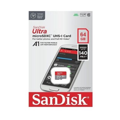 SANDISK Memorijska kartica MicroSDXC, UHS-I, 140MB/s, 64GB