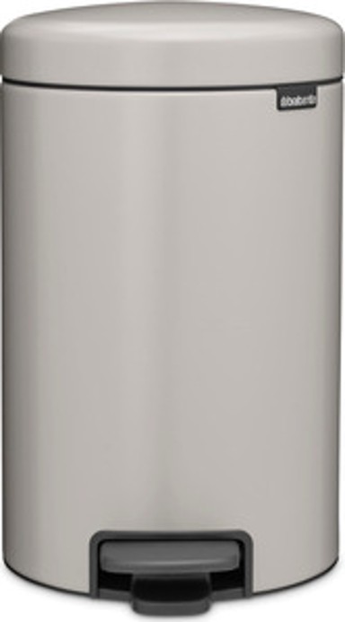 BRABANTIA NewIcon kanta s pedalom, 12 l, siva