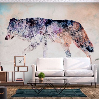 Foto tapeta Lonely Wolf 100x70