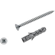 LUX TOOLS Plastična tipla 6x30+S 14St