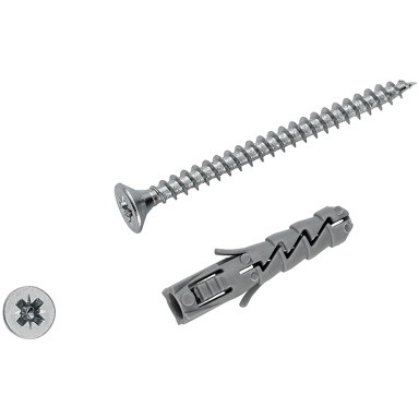 LUX TOOLS Plastična tipla 6x30+S 14St