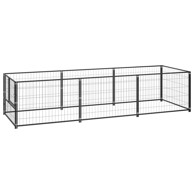 Kavez za pse, 3 m² čelični, 300 x 100 x 70 cm 