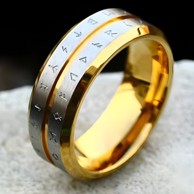 Prsten RU-32145 KP32145, 69 mm, zlatni