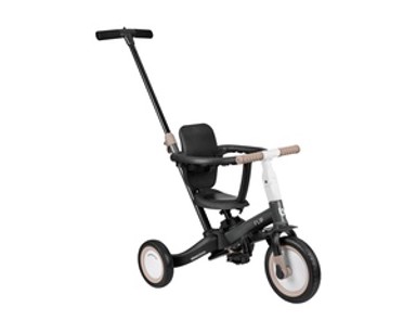 KIKKA BOO Tricikl Flip 5u1, crni