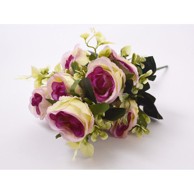 Umjetni buket Ruža bijela 50 cm