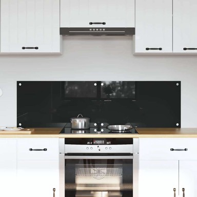 Kuhinjska zaštita crna 70x40x0,8 cm