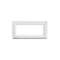SAMOPEV PVC prozor 70 100x50 D Low.e otkopno/zaokretni 1 krilo UW1,3, bijela