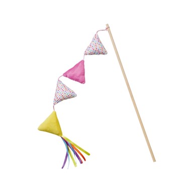 ANIONE Igračka za mačke na štapu Celebration