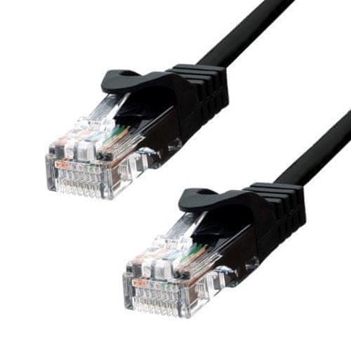 PROXTEND CAT5E U/UTP CU PVC Ethernet kabel crne boje 10 m