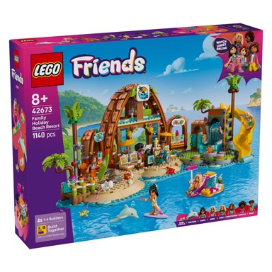 LEGO Friends Obiteljski provod u odmaralištu na plaži 42673