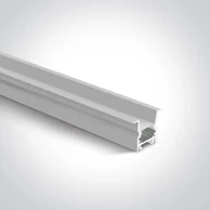 ONE LIGHT Alu profil za led traku (max.12mm) 34×26×2000mm ugradni profil dm7903r/w