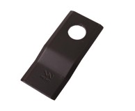 WARYŃSKI Nož kosilice 108P, zakrivljeni, otvor 21 mm, 108 x 46 x 3 mm, 25 kom.
