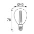 Led žarulja Filament Erste E14, 6W, 4000K