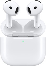 APPLE Slušalice Airpods 4, USB-C, kutijica za punjenje, in-ear, mikrofon, bijele