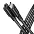 AXAGON Produžni kabel BUCM32-CF10AB, USB-C na USB-C 3.2 Gen 2, 1 m, 20 Gbps, aluminij