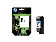 HP Originalna tinta No.45, 51645AE, crna
