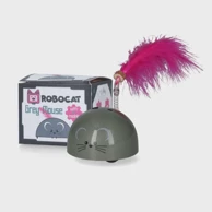 ROBOCAT Igračka za mačke Grey Mouse