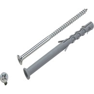 LUX TOOLS Plastična tipla FI 8 s vijkom