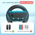NIKCORP Set upravljača za Nintendo Switch 2 Joy-Con, 2 kom, crni