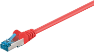 GOOBAY Kabel za povezivanje, SnaFTP, CAT 6A, 0.5m, crvena