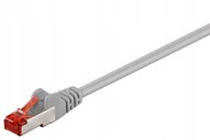 MICROCONNECT S/FTP CAT6 20 m LSZH, sivi