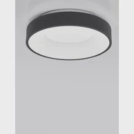 Thin NOVA LUCE Plafonska  svjetiljka Rando NL9353831, LED 30 W, 3000 K, 1845 lm, dimm, IP20, crna