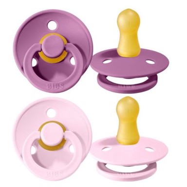 BIBS Colour dude (okrugle) - Lavender/Baby Pink (vel.2)
