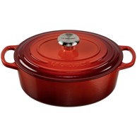 LE CREUSET Signature ovalni lonac, 27 cm, cerise