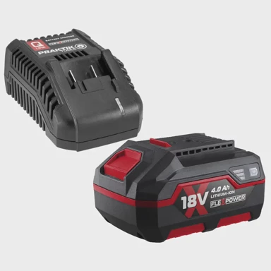 PRAKTIK TOOLS Punjač i baterija Flexpower, 4,0 Ah