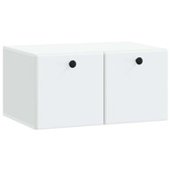 TV zidni ormar, 59,5 x 41 x 30 cm, konstruirano drvo, bijela