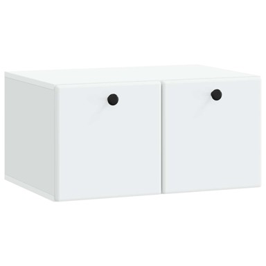 TV zidni ormar, 59,5 x 41 x 30 cm, konstruirano drvo, bijela