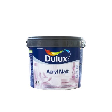 DULUX Boja za zid Acryl Mat bijela 10L