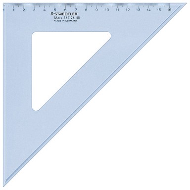 STAEDTLER Mars trokut 567 26-45, 26 cm, 45°