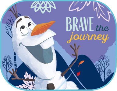 FROZEN Zaštita od sunca za unutarnju stranu stakla 2 kom 44x35 cm