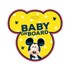Znak Baby on board, Mickey Mouse