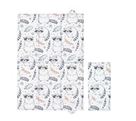 CEBA BABY Sklopiva podloga za previjanje, 60x40, Raccoon