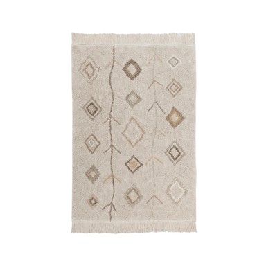 LORENA CANALS Bež periv/ručno rađen pamučan tepih 170x240 cm Kaarol Earth