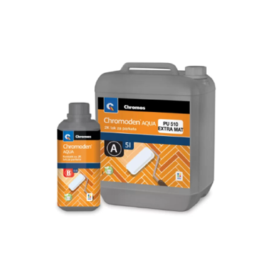 CHROMOS Vodeni PU lak za parkete Chromoden Aqua 2K PU 5 L, mat (A+B)