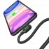 MCDODO Kutni kabel USB-C na Lightning, 90°, 1 m, LED