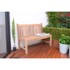 GARDEN PLEASURE Vrtna klupa od masivnog drveta u prirodnoj boji Solo