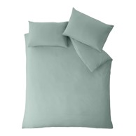 CATHERINE LANSFIELD Posteljina So Soft Non-Iron 230x220 cm za bračni/produženi krevet Zelena