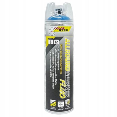 MOTIP Stopmark fluo 500ML allround plava