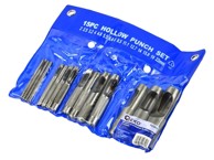 Set kožnih bušilica 15 kom. 2-22 mm