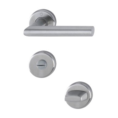 HOPPE Kvaka za vrata Garnitura Utrecht WC rozeta inox