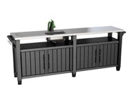 KETER Kuhinjski otok Unity Chef, 415 l, graphite
