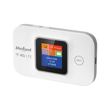 REBEL Router RB-0701 Single-band (2.4 GHz) 3G 4G crni