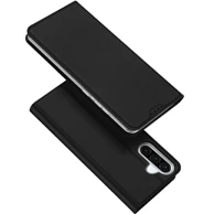 DUX DUCIS Skin Pro glatka kožna preklopna maska za SAMSUNG GALAXY A36/ A56 5G crna