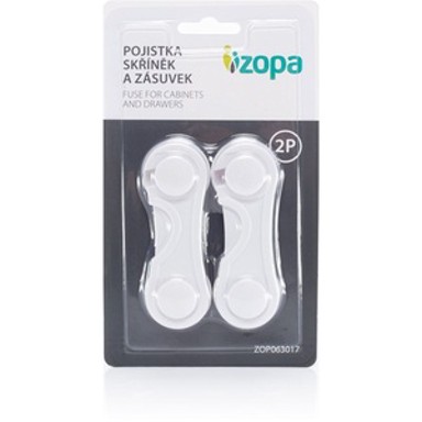 ZOPA Zaštita za ladice i ormare, 2 kom, bijela