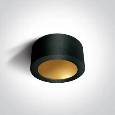 Stropna svjetiljka DM12116FD/B/BS, LED 16 W, 3000 K, 800 lm, 230 V, crna